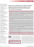 Cover page: ENDOVASCULAR TREATMENT OF MIDDLE CEREBRAL ARTERY ANEURYSMS WITH DETACHABLE COILS