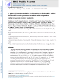 Cover page: A phase I/II randomized trial of clofarabine or fludarabine added to idarubicin and cytarabine for adults with relapsed or refractory acute myeloid leukemia.