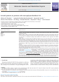 Cover page: Growth patterns in patients with mucopolysaccharidosis VII.