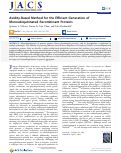 Cover page: Avidity-Based Method for the Efficient Generation of Monoubiquitinated Recombinant Proteins