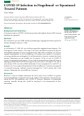 Cover page: COVID-19 Infection in Fingolimod- or Siponimod-Treated Patients