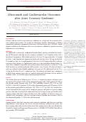 Cover page: Alirocumab and Cardiovascular Outcomes after Acute Coronary Syndrome