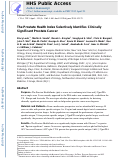 Cover page: The Prostate Health Index Selectively Identifies Clinically Significant Prostate Cancer