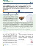 Cover page: Gold Nanopyramid Arrays for Non-Invasive Surface-Enhanced Raman Spectroscopy-Based Gastric Cancer Detection via sEVs