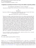 Cover page: Computation of pseudospectral abscissa for large-scale nonlinear eigenvalue problems