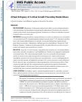 Cover page: Virtual Ontogeny of Cortical Growth Preceding Mental Illness