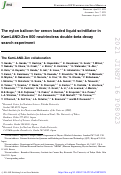 Cover page: The nylon balloon for xenon loaded liquid scintillator in KamLAND-Zen 800 neutrinoless double-beta decay search experiment