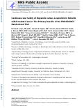 Cover page: Cardiovascular Safety of Degarelix Versus Leuprolide in Patients With Prostate Cancer: The Primary Results of the PRONOUNCE Randomized Trial