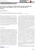 Cover page: Search for new phenomena in different-flavour high-mass dilepton final states in pp collisions at s=13 Tev with the ATLAS detector