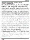 Cover page: Autosomal-Dominant Multiple Pterygium Syndrome Is Caused by Mutations in MYH3