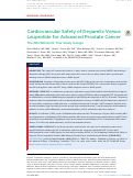 Cover page: Cardiovascular Safety of Degarelix Versus Leuprolide for Advanced Prostate Cancer: The PRONOUNCE Trial Study Design.