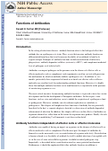 Cover page: Functions of Antibodies.