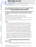 Cover page: VH2+ Antigen-Experienced B Cells in the Cerebrospinal Fluid Are Expanded and Enriched in Pediatric Anti-NMDA Receptor Encephalitis.