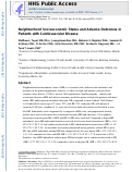 Cover page: Neighborhood Socioeconomic Status and Adverse Outcomes in Patients With Cardiovascular Disease