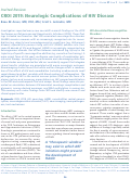 Cover page: CROI 2019: neurologic complications of HIV disease.