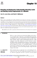 Cover page: Biosafety and Biohazards: Understanding Biosafety Levels and Meeting Safety Requirements of a Biobank