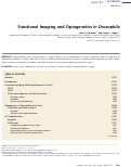 Cover page: Functional Imaging and Optogenetics in Drosophila