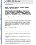 Cover page: Pediatric Firearm Injury Emergency Department Visits From 2017 to 2022: A Multicenter Study.