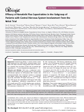 Cover page: Efficacy of Neratinib Plus Capecitabine in the Subgroup of Patients with Central Nervous System Involvement from the NALA Trial