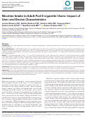 Cover page: Nicotine Intake in Adult Pod E-cigarette Users: Impact of User and Device Characteristics