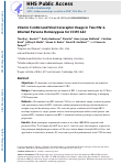 Cover page: Viremic control and viral coreceptor usage in two HIV-1-infected persons homozygous for CCR5 &amp;Dgr;32