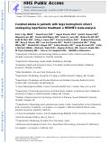 Cover page: Cerebral Edema in Patients With Large Hemispheric Infarct Undergoing Reperfusion Treatment