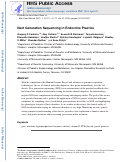 Cover page: Next generation sequencing in endocrine practice