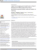 Cover page: Label-free imaging and classification of live P. falciparum enables high performance parasitemia quantification without fixation or staining