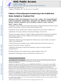 Cover page: Patterns of benzodiazepine underdosing in the Established Status Epilepticus Treatment Trial