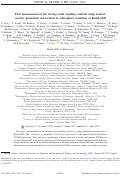 Cover page: First measurement of the strange axial coupling constant using neutral-current quasielastic interactions of atmospheric neutrinos at KamLAND