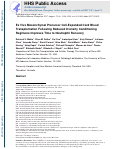 Cover page: Ex Vivo Mesenchymal Precursor Cell–Expanded Cord Blood Transplantation after Reduced-Intensity Conditioning Regimens Improves Time to Neutrophil Recovery