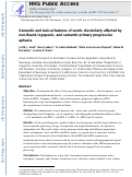 Cover page: Semantic and lexical features of words dissimilarly affected by non-fluent, logopenic, and semantic primary progressive aphasia