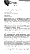 Cover page: Tips for Teaching Culture: Practical Approaches to Intercultural Communication - Ann C. Wintergerst and Joe McVeigh