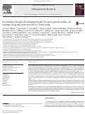 Cover page: Prioritizing schizophrenia endophenotypes for future genetic studies: An example using data from the COGS-1 family study.