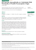 Cover page: βIV-Spectrin Autoantibodies in 2 Individuals With Neuropathy of Possible Paraneoplastic Origin