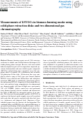 Cover page: Measurements of I/SVOCs in biomass-burning smoke using solid-phase extraction disks and two-dimensional gas chromatography