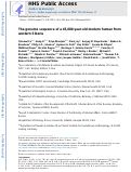 Cover page: Genome sequence of a 45,000-year-old modern human from western Siberia