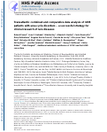 Cover page: Transatlantic combined and comparative data analysis of 1095 patients with urea cycle disorders—A successful strategy for clinical research of rare diseases