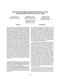 Cover page: Situated Decision-Making and Recognition-Based Learning: Applying Symbolic Theories to Interactive Tasks