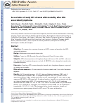 Cover page: Association of early HIV viremia with mortality after HIV-associated lymphoma