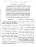 Cover page: Efficient core-excited state orbital perspective on calculating x-ray absorption transitions in determinant framework