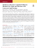 Cover page: Mutations in Recessive Congenital Ichthyoses Illuminate the Origin and Functions of the Corneocyte&nbsp;Lipid Envelope