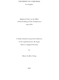 Cover page: Empirical Study on the Effect of Zero-Padding in Text Classification with CNN