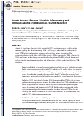 Cover page: Innate Immune Sensors Stimulate Inflammatory and Immunosuppressive Responses to UVB Radiation