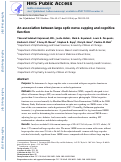 Cover page: An Association Between Large Optic Nerve Cupping and Cognitive Function