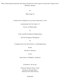 Cover page: Three-dimensional hydraulic fracturing simulation in heterogeneous materials using Lattice Element Method