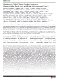 Cover page: Mutations in PIEZO2 Cause Gordon Syndrome, Marden-Walker Syndrome, and Distal Arthrogryposis Type 5