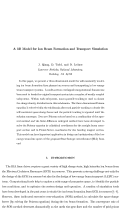 Cover page: A 3D Model for Ion Beam Formation and Transport Simulation