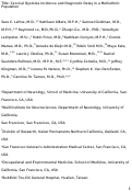 Cover page: Cervical dystonia incidence and diagnostic delay in a multiethnic population.