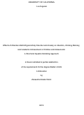 Cover page: Effects of Attention-Deficit/Hyperactivity Disorder and Anxiety on Attention, Working Memory, and Academic Achievement in Children and Adolescents: A Structural Equation Modeling Approach